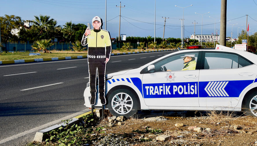 Fake Police Car. Pergamon – Visiting Turkey’s Roman Stronghold.