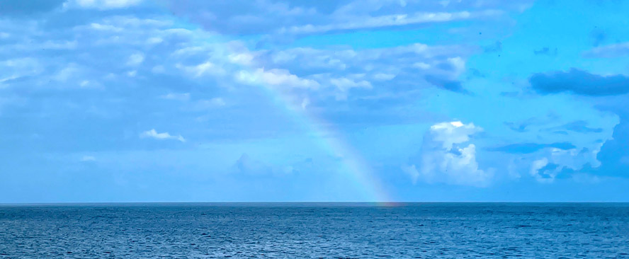 Rainbow at Fatu Hiva
