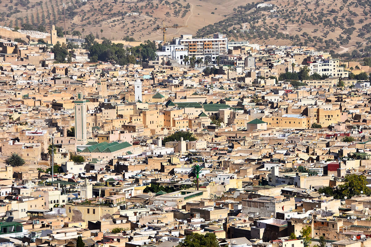 Fes Medina from Above