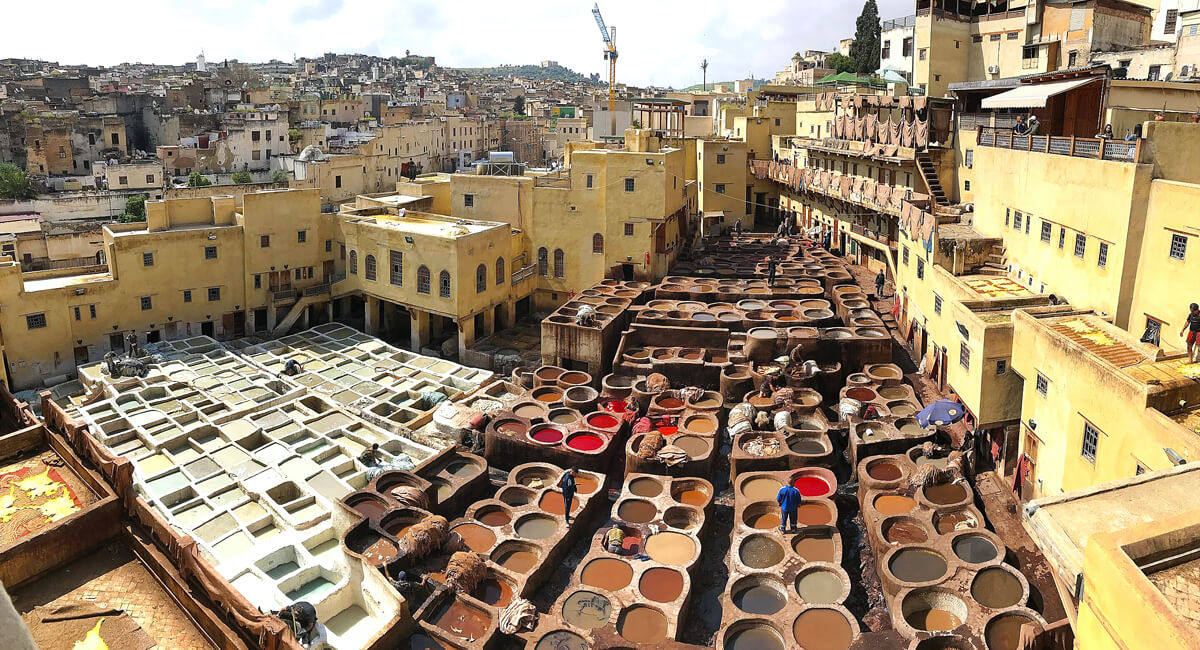 Chouara Tannery by Uwe Brodrecht