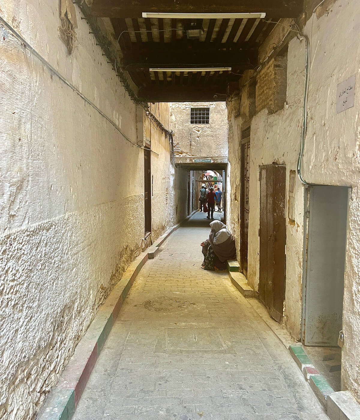 Typical Fes Medina Alley