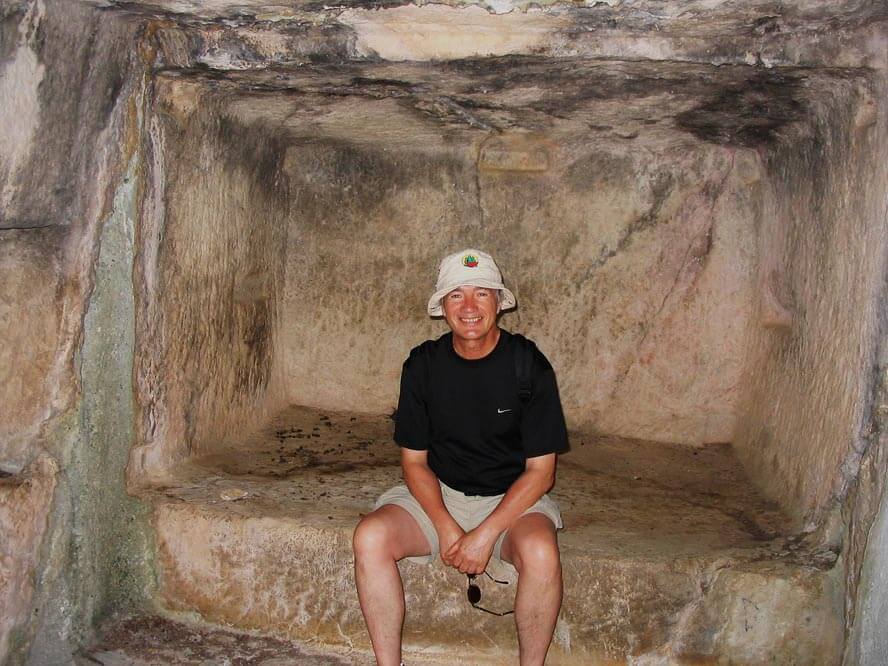 Inside a Lycian Tomb