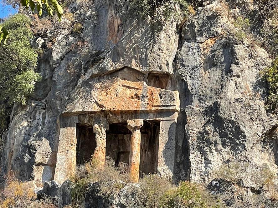 Lycian Tomb at Fethiye