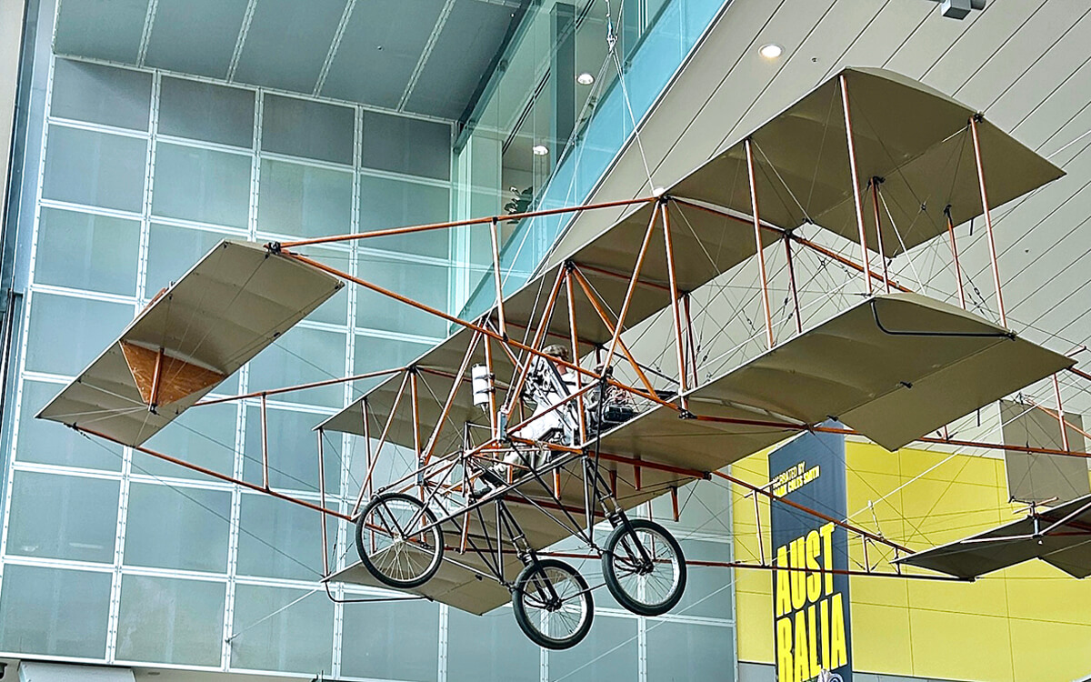 First Australian Plane