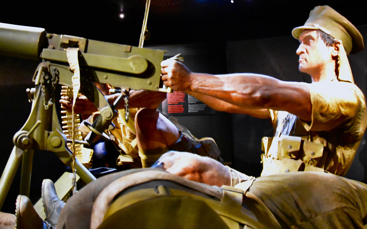 Maori Machine Gun Battery