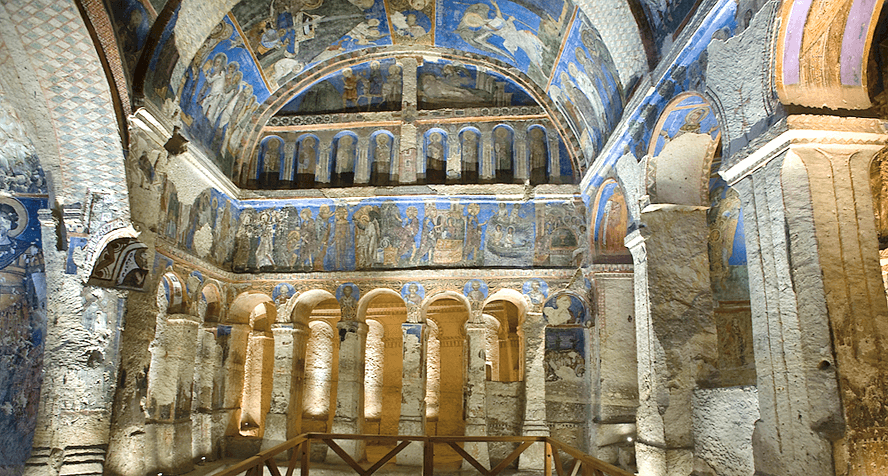 Interior of Buckle Church