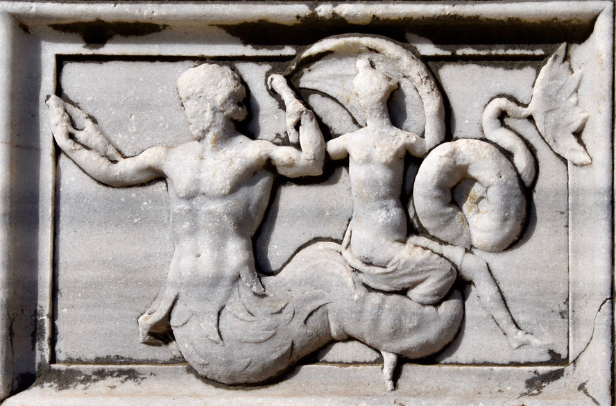 Hippocampus at Didyma. Didyma & the Oracle of Apollo.