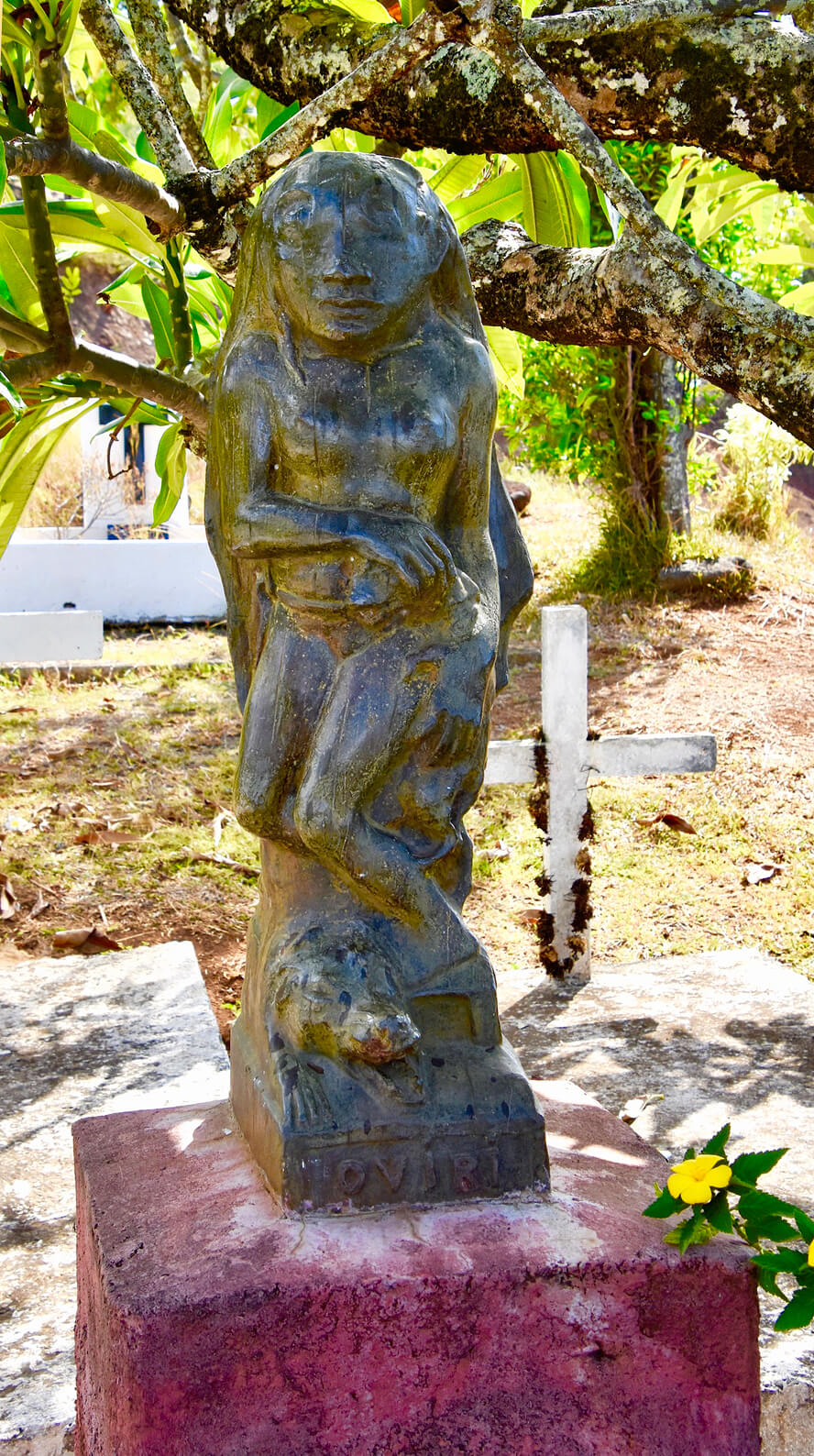 Oviri on Gauguin’s Grave