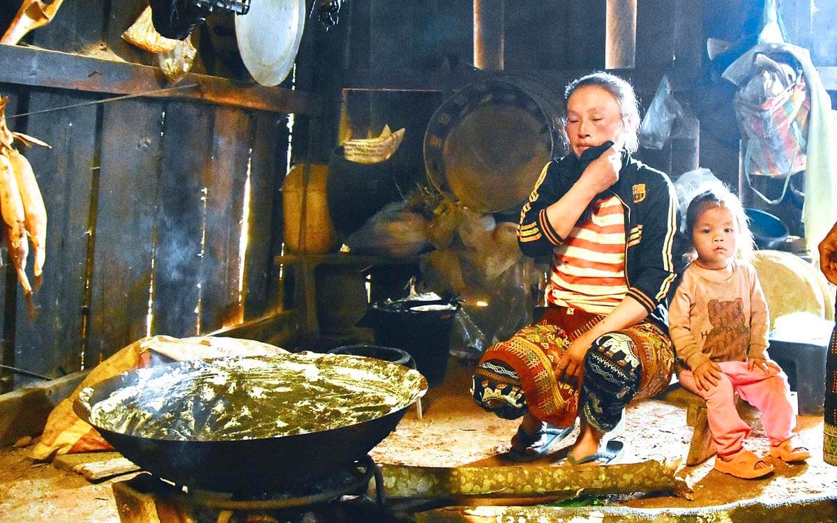 Inside a Hmong Home