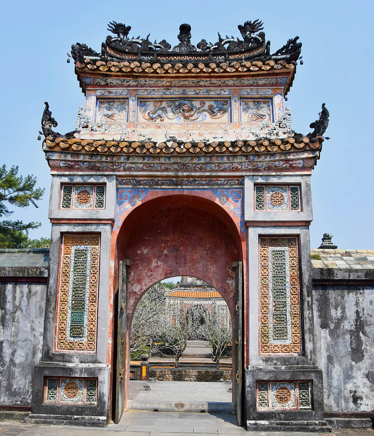 Entrance to Tu Duc's Tomb