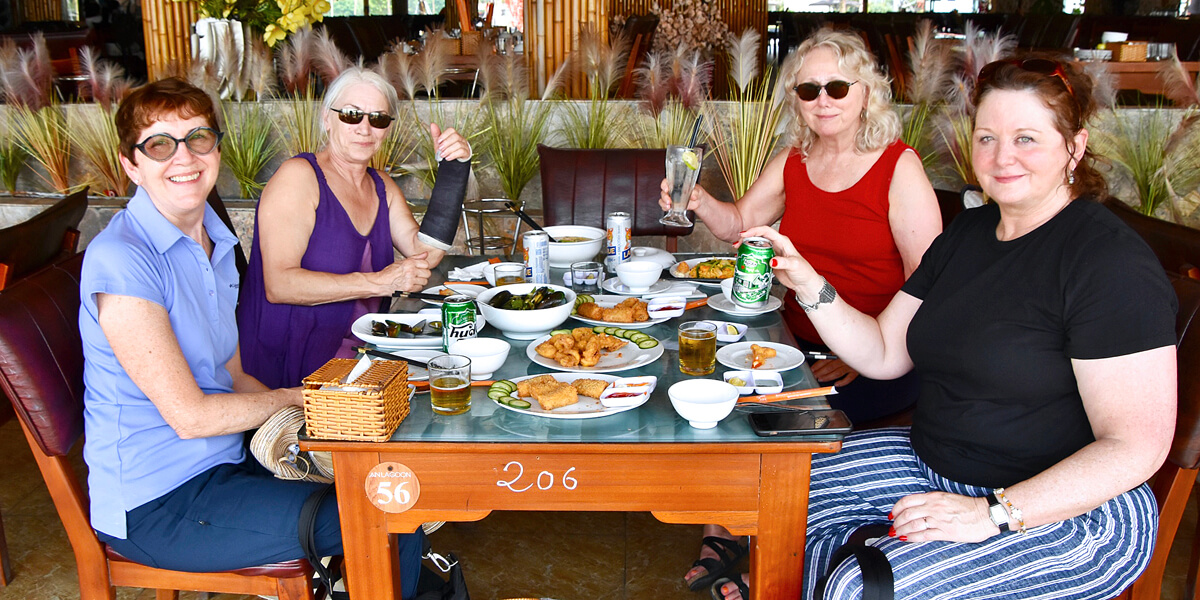 Seafood Lunch Outside Hue