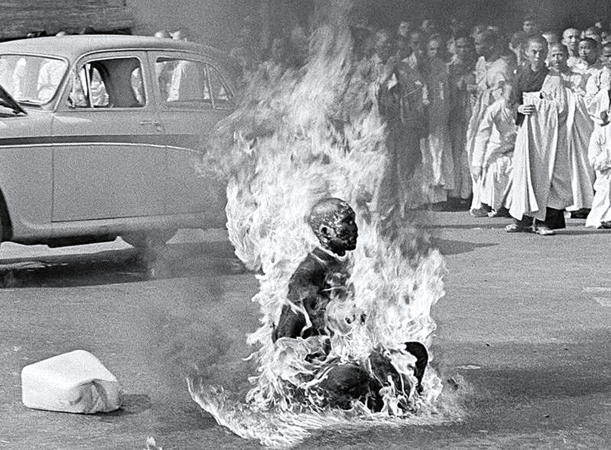 Self Immolation of Thich Quang Duc
