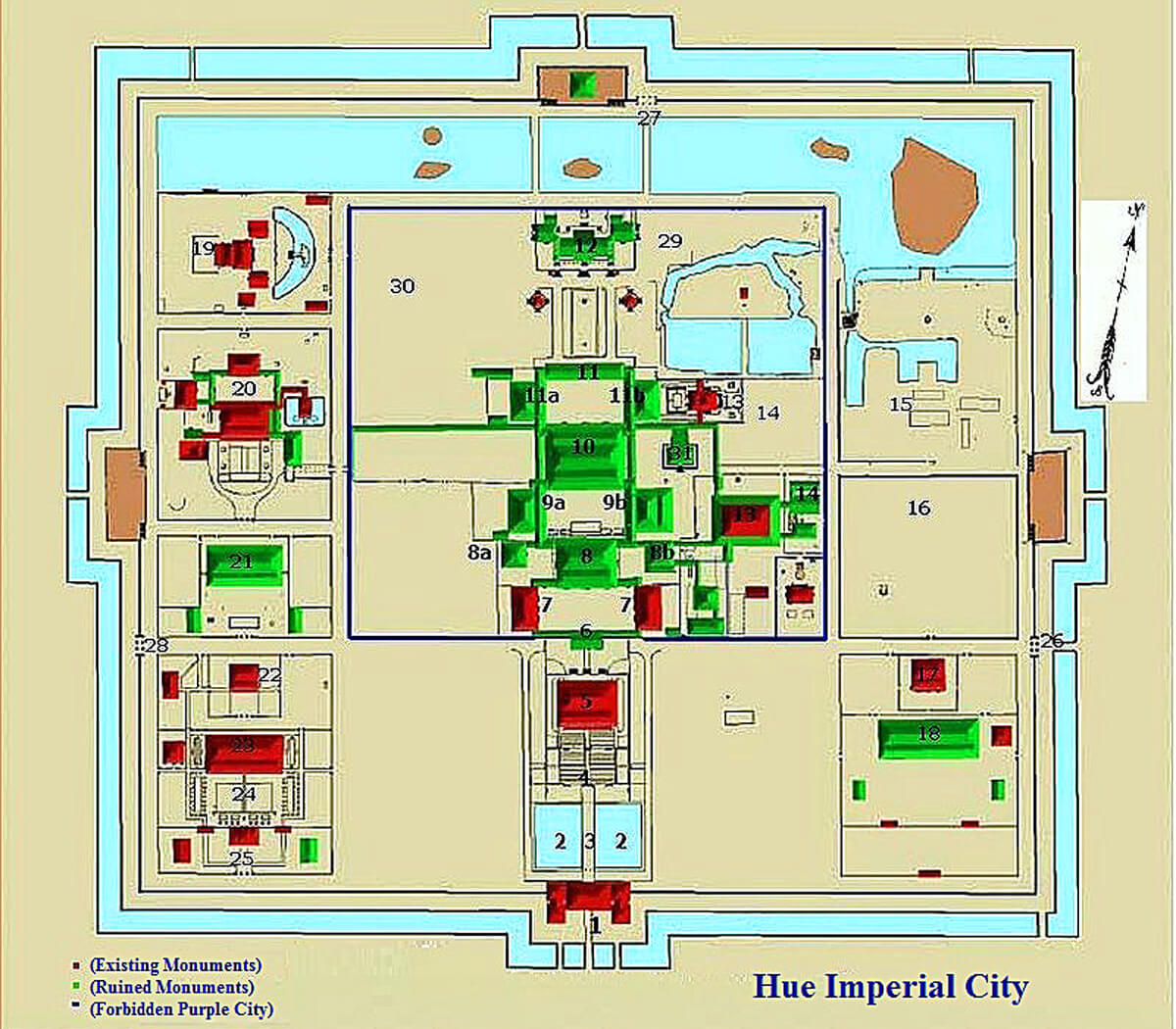 Imperial City Map