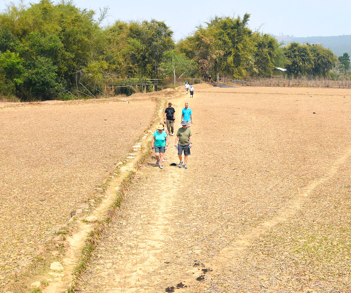 The Group on the Way to Site 3