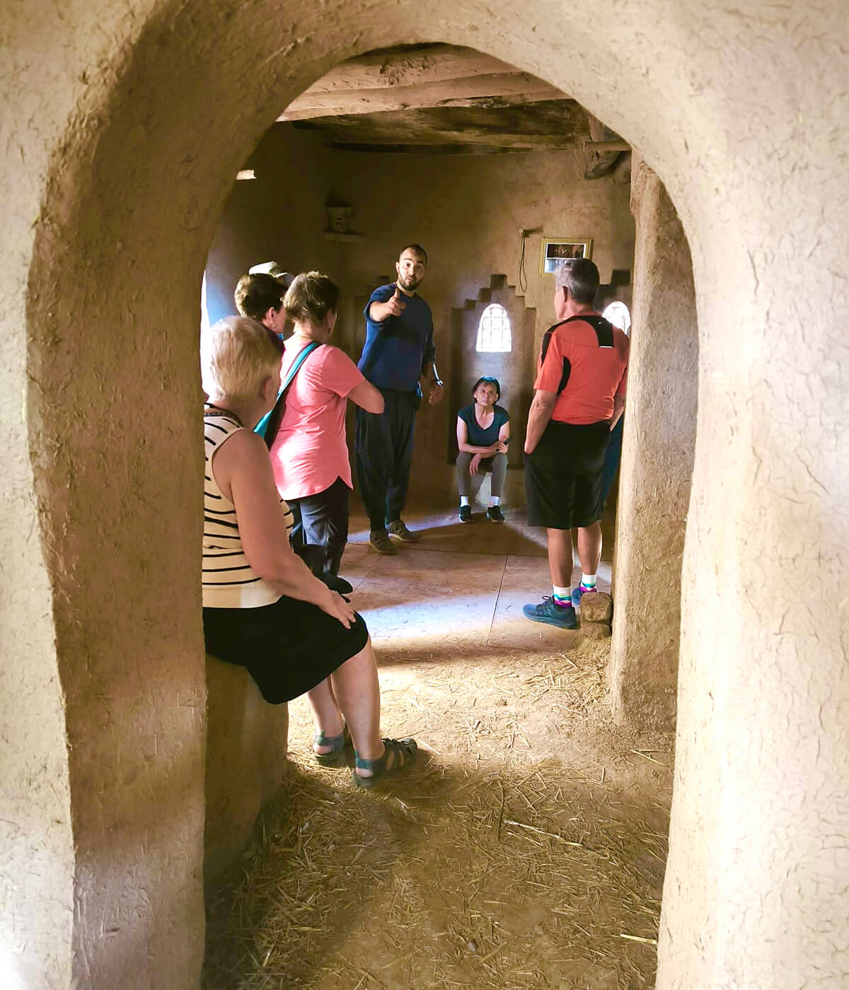 Inside the Kasbah Amridil