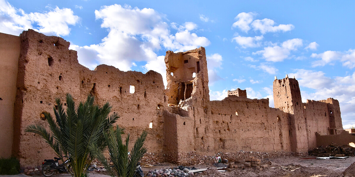 Ruined Ksar attached to the Kasbah