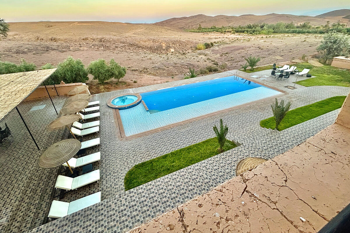 View from Kasbah Zitoune