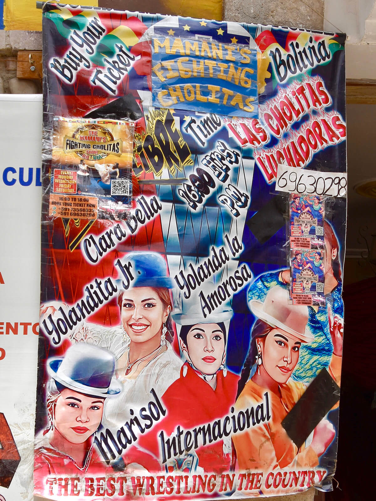 Cholita Advertisement