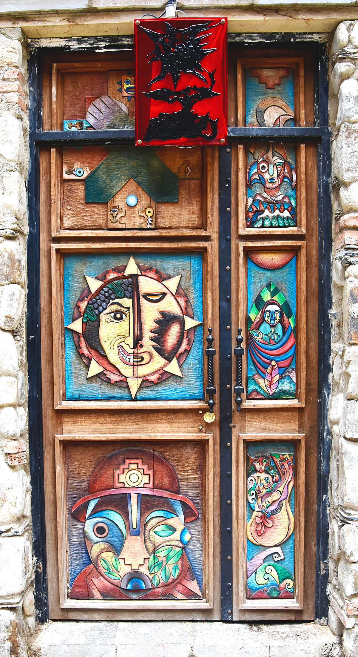 Decorated Door
