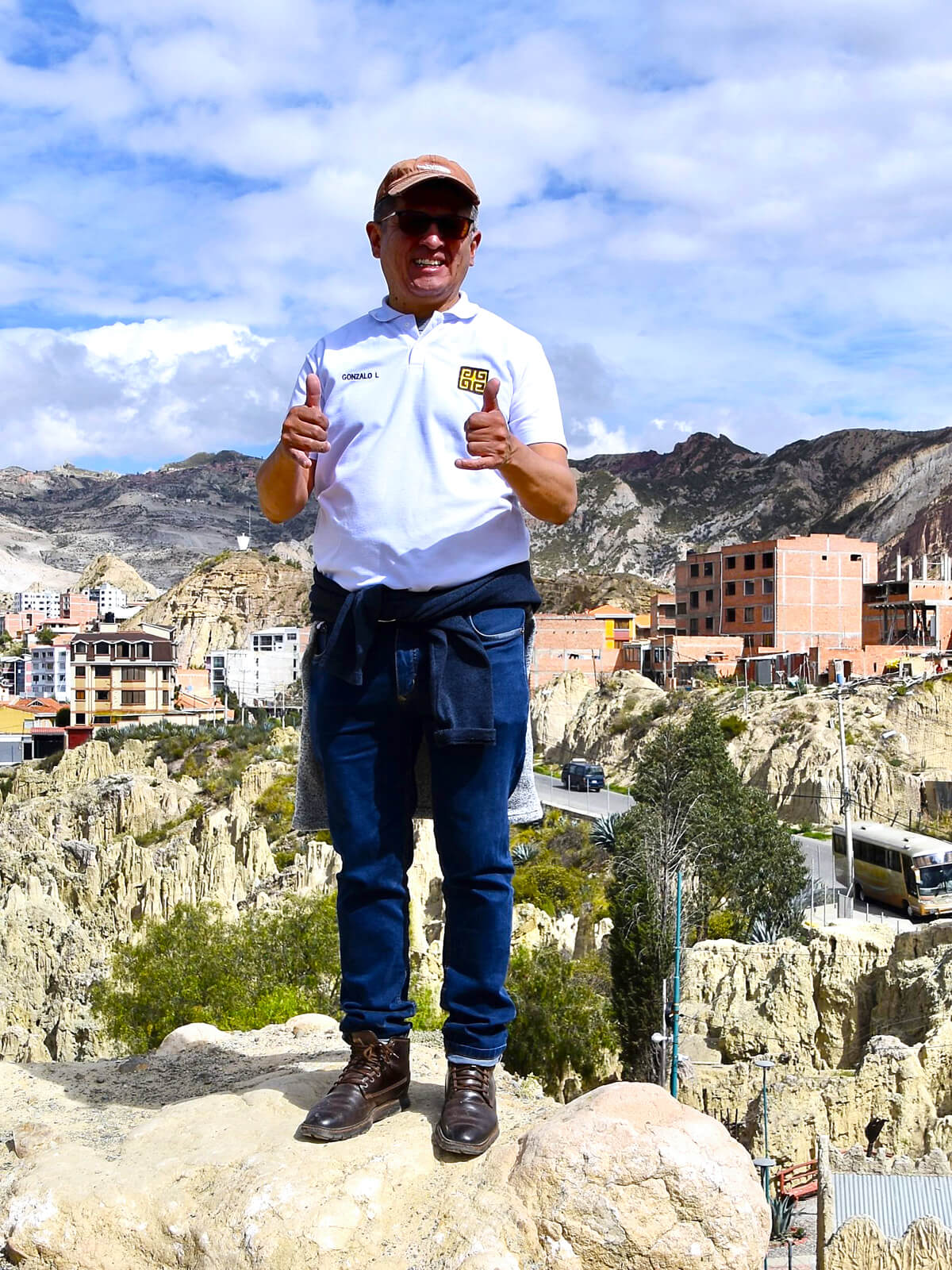 Our Bolivian Guide Gonzalez or G