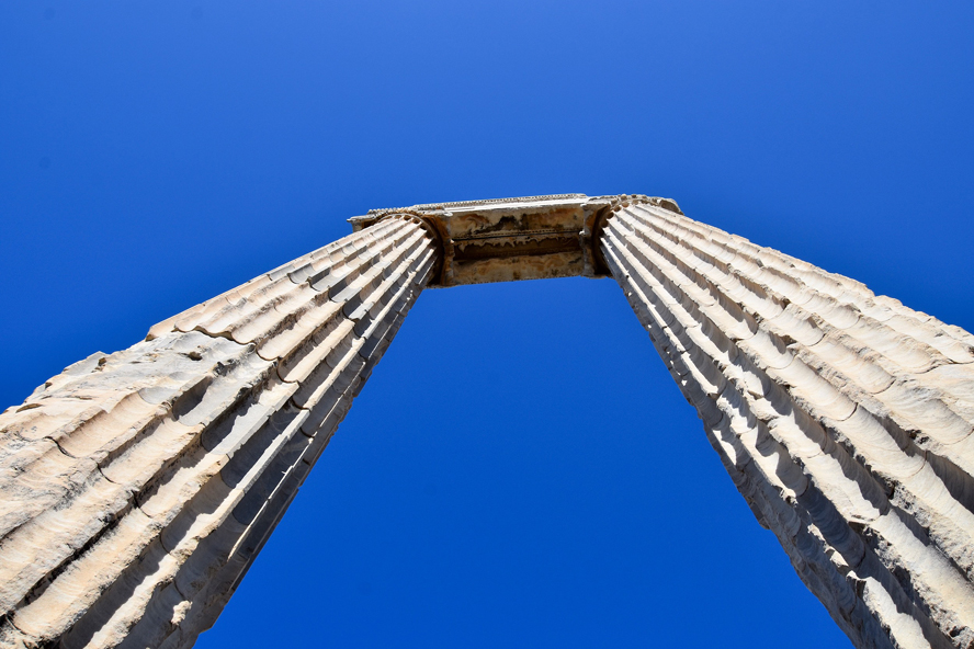 Looking Up at Didyma. Didyma & the Oracle of Apollo.