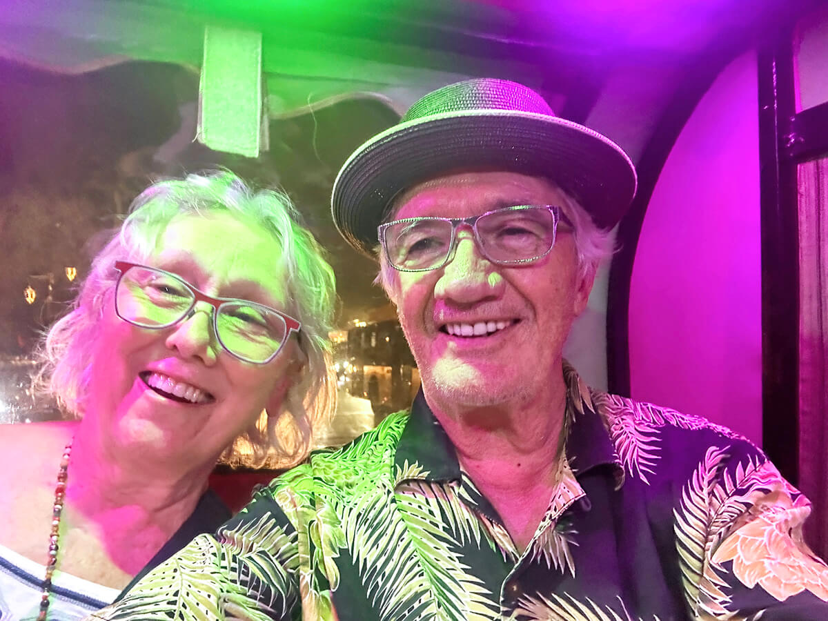 In a Marrakech Tuktuk