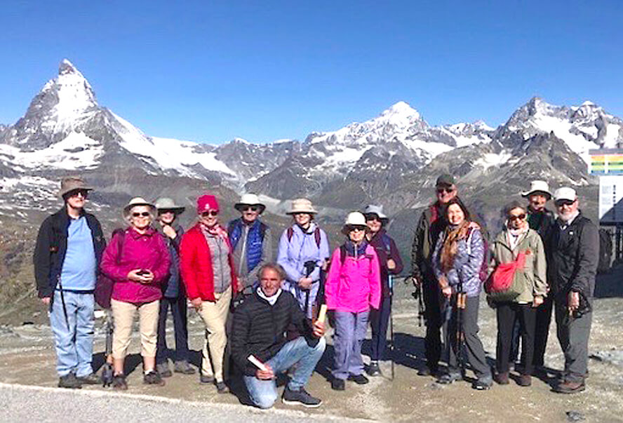 Group Photo with the Matterhorn