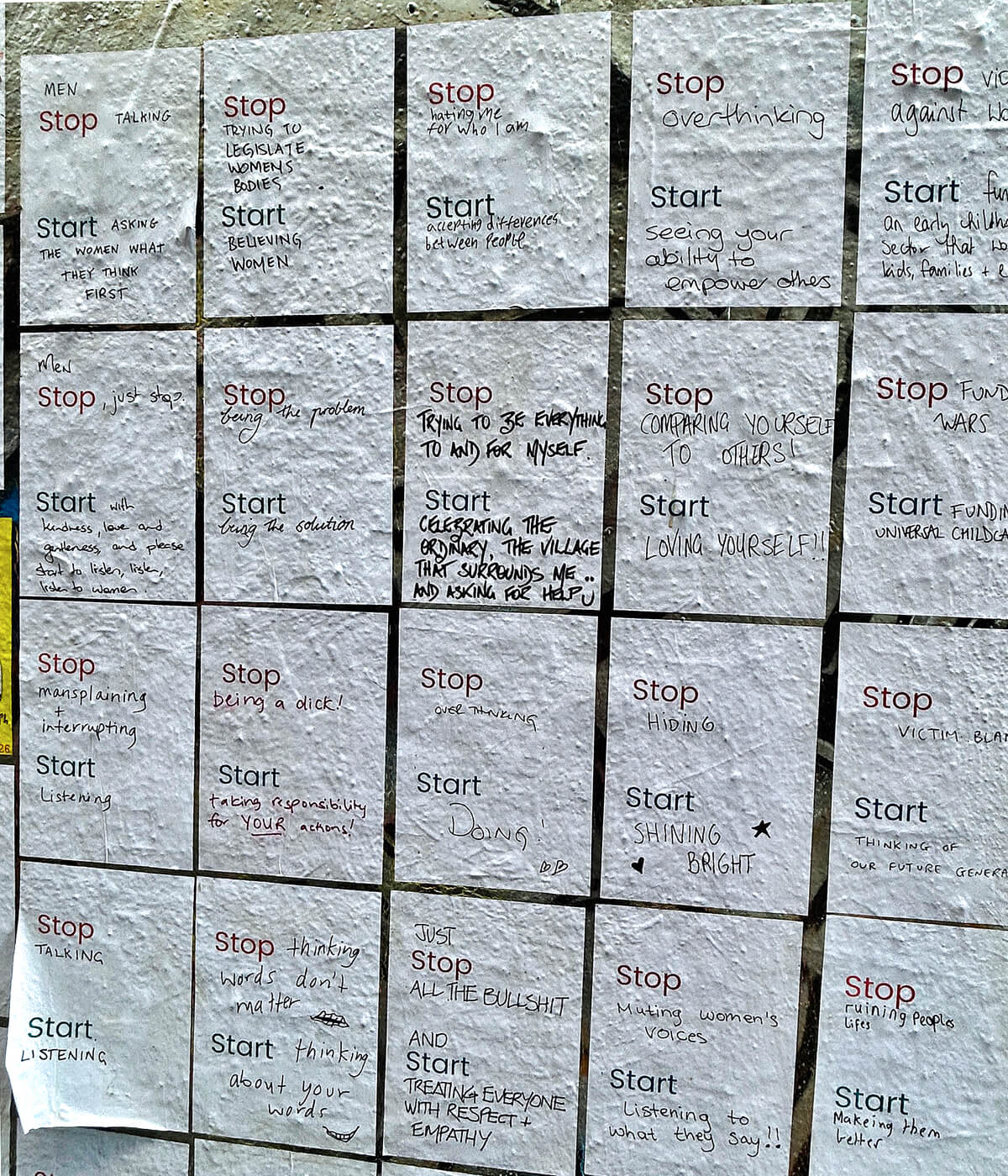 Stop:Start Notes