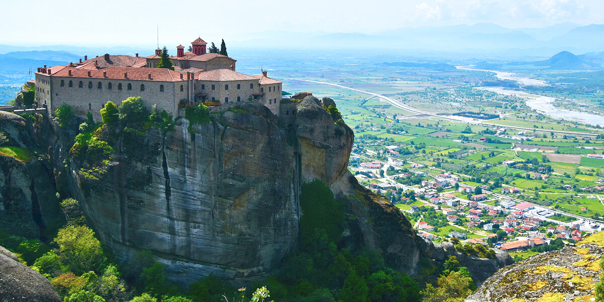 Fourth Monastery & Valley Below
