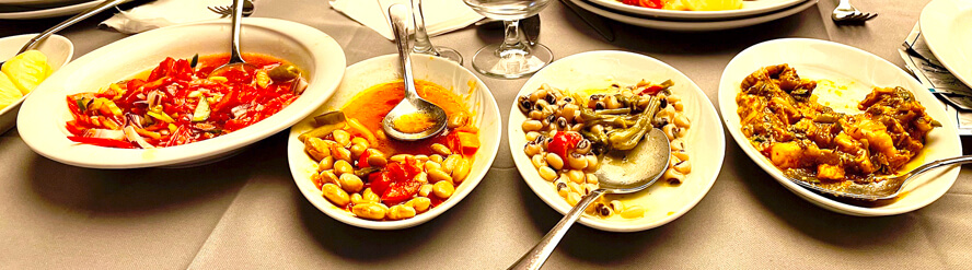 Meze, Sef Restaurant, Kusadasi. Kusadasi – Gateway to Ephesus.