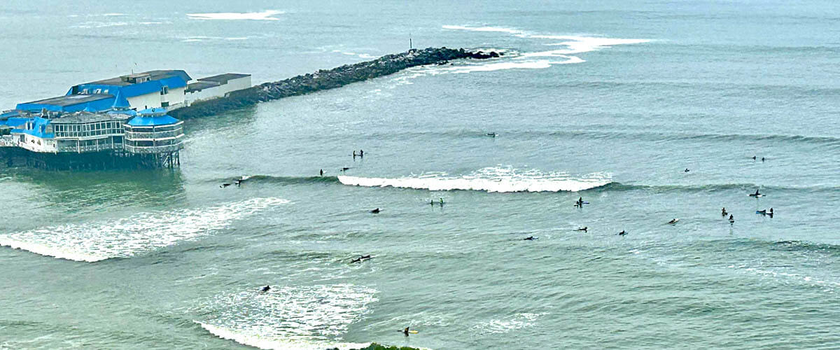 Surfers in Miraflores