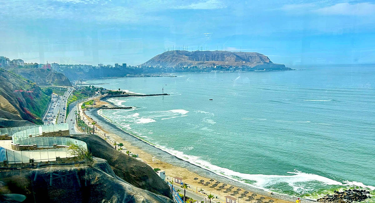 View from Popular Restaurant