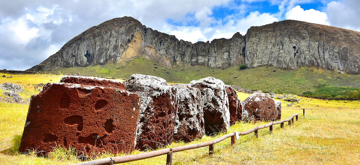 Downed Pakoas and Rano Raraku