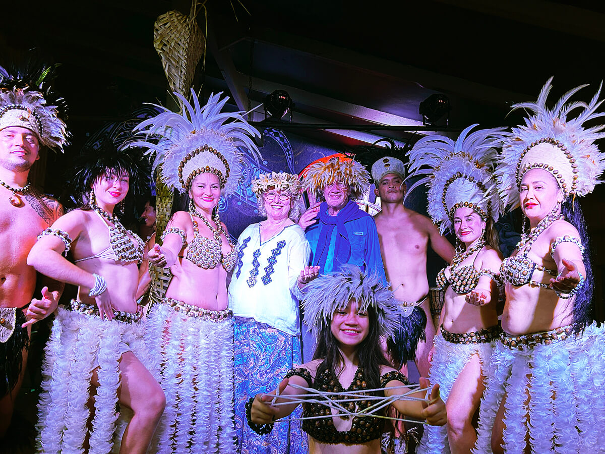 On Stage in Rapa Nui