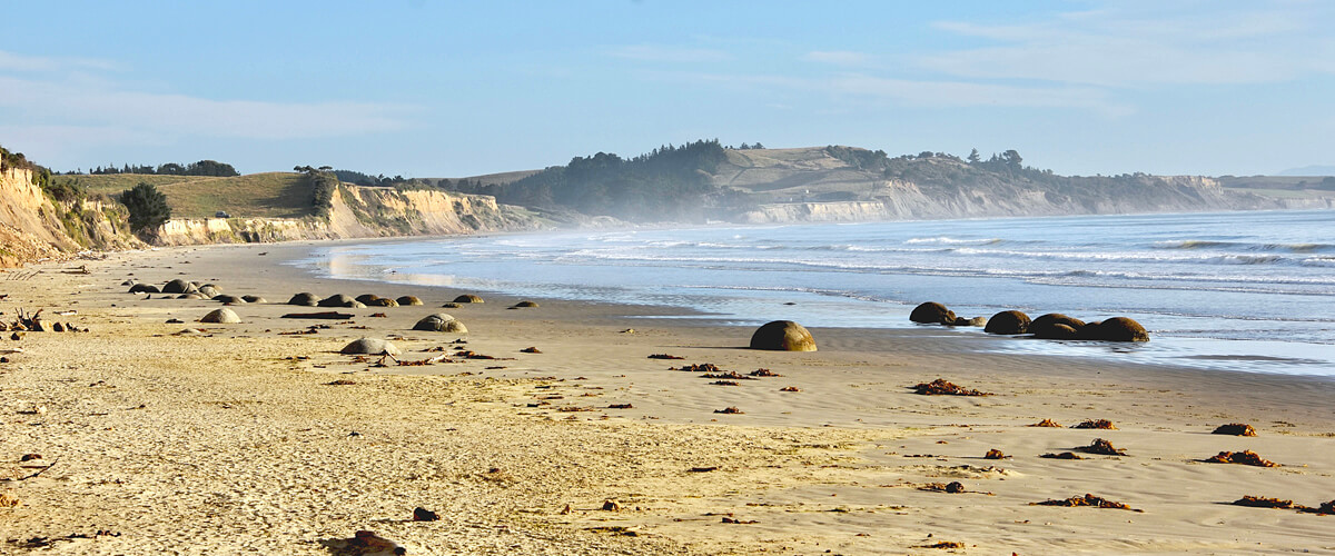 Moeraki Beach