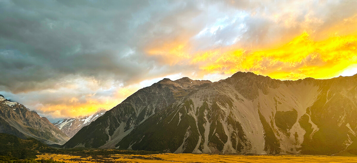 Morning at Mt. Cook
