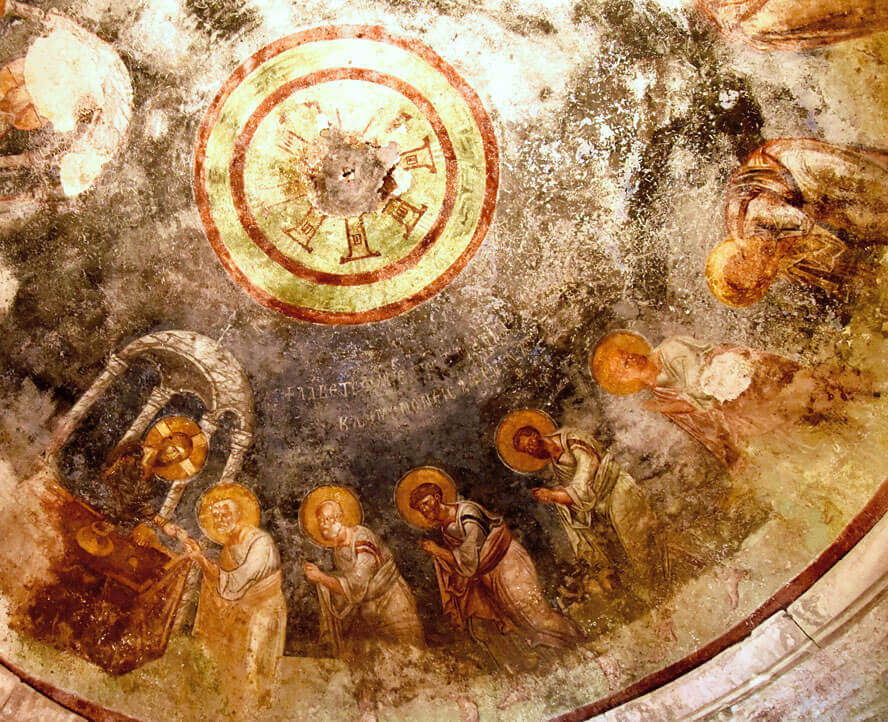 The Apostles Taking Communion with Jesus