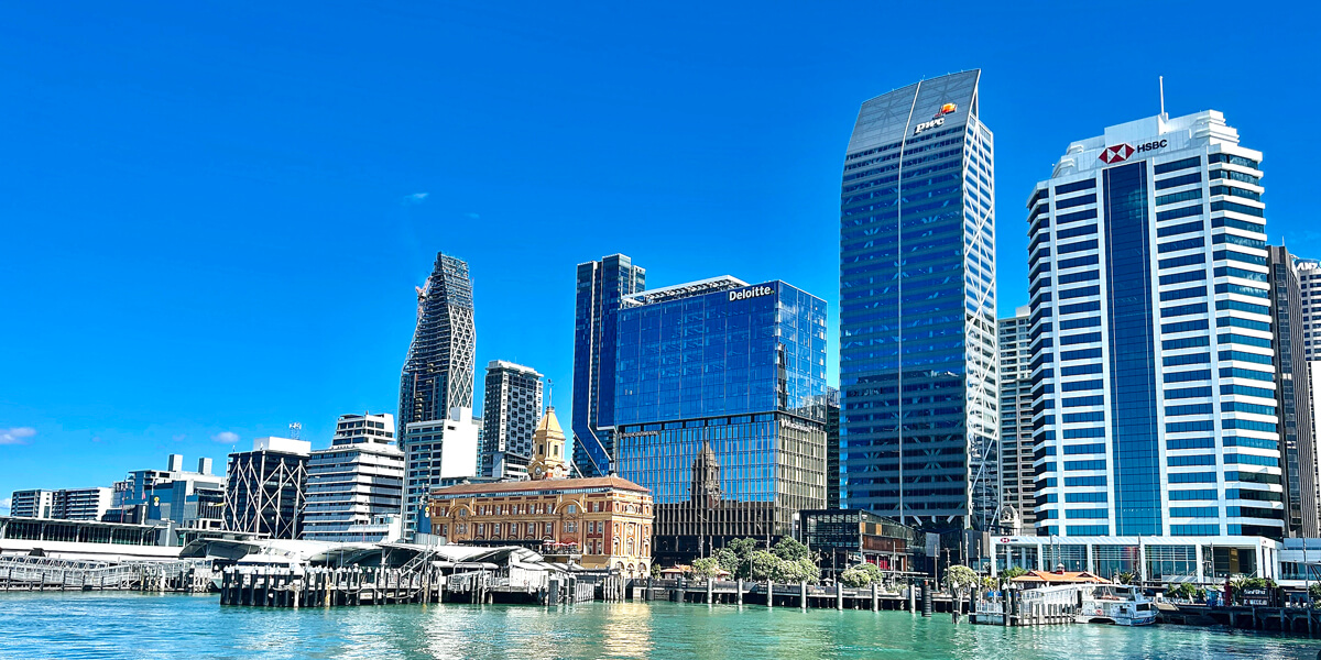 Auckland Skyline from the Waterfront