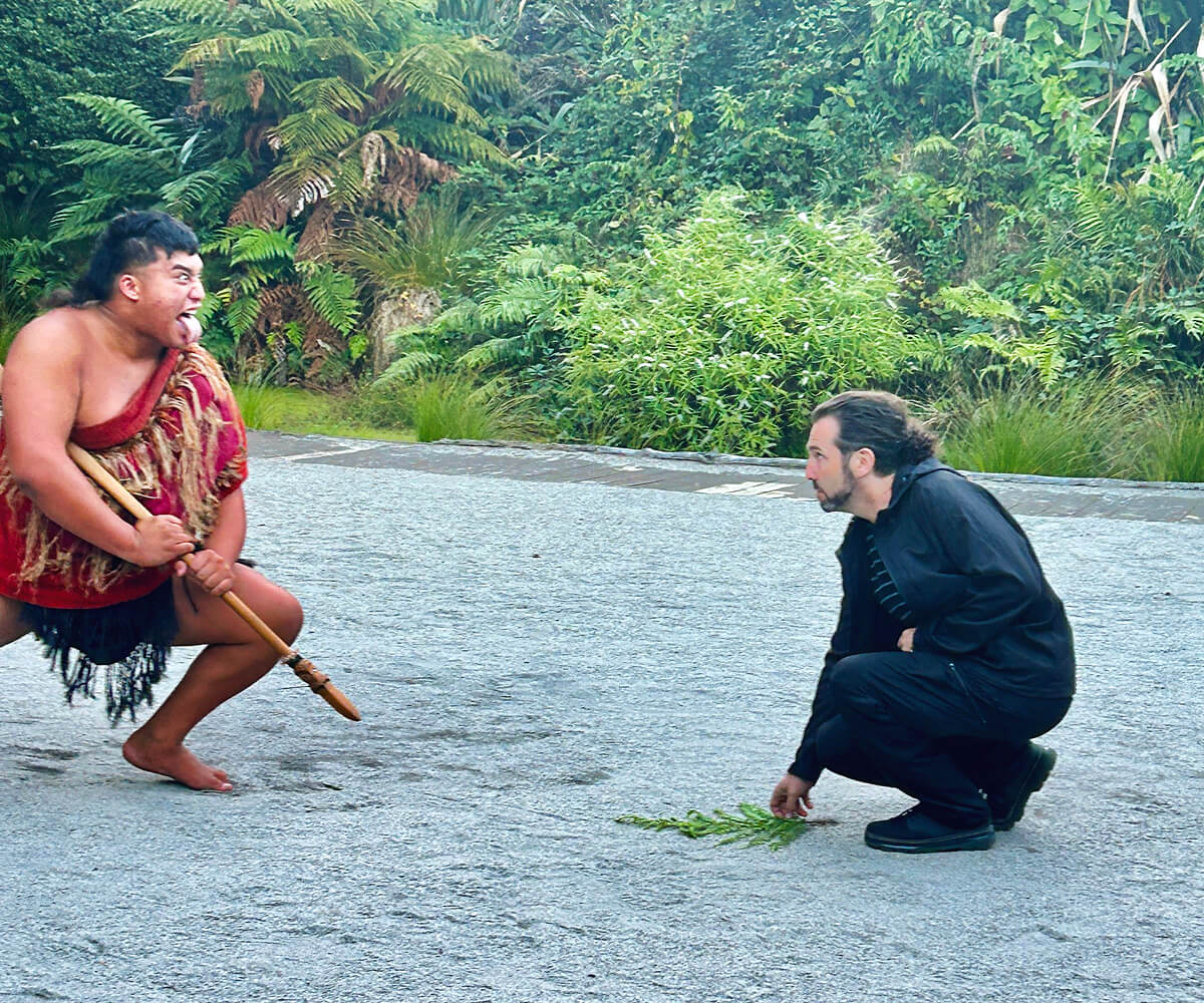 Chief Chris Holding His Own