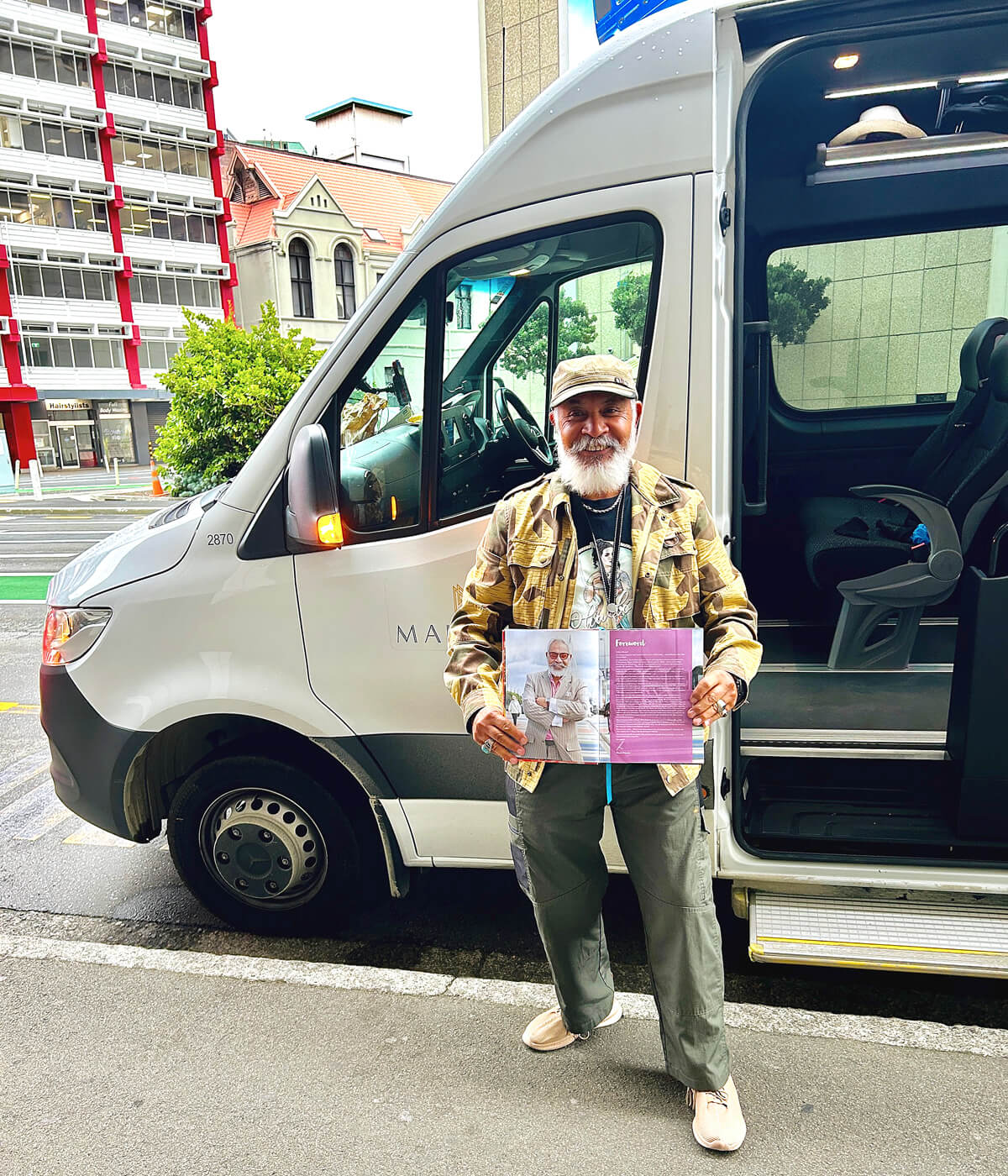 Our North Island Driver – Chef and Cookbook Author Patrick