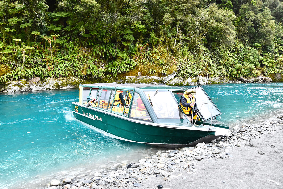 The Haast River Jet Boat