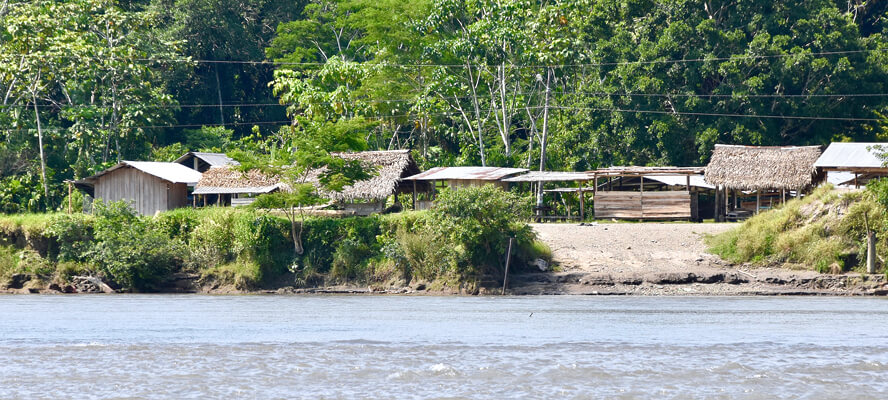 Small Kichwa Village Outside the Park