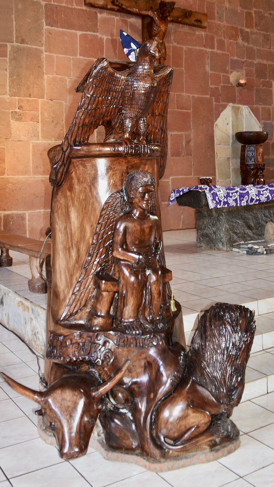 Carved Pulpit
