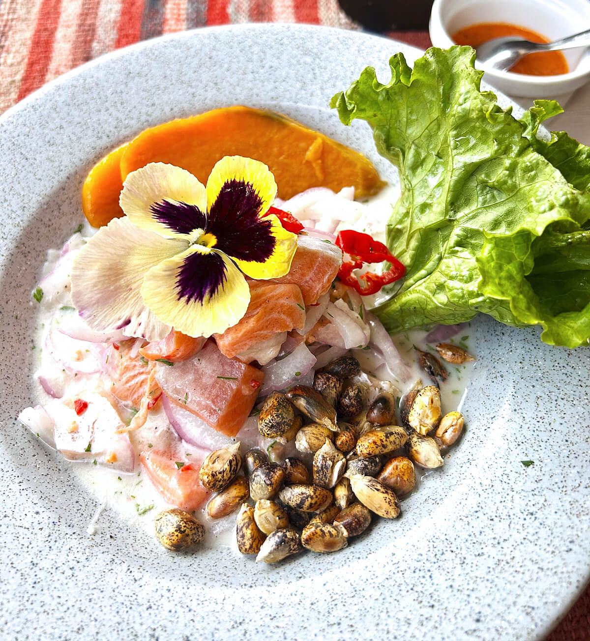 Trout Ceviche, Don Dante Restaurant