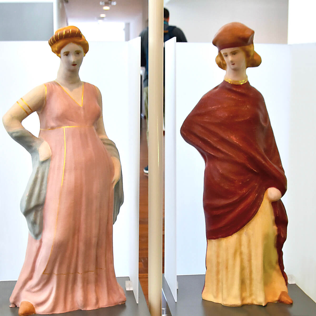 Figures made with a 3D Printer