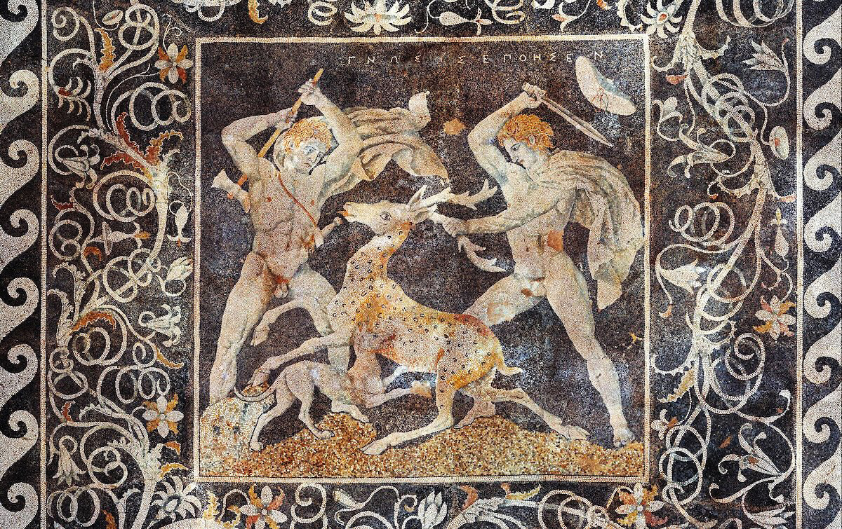 The Stag Hunt Mosaic