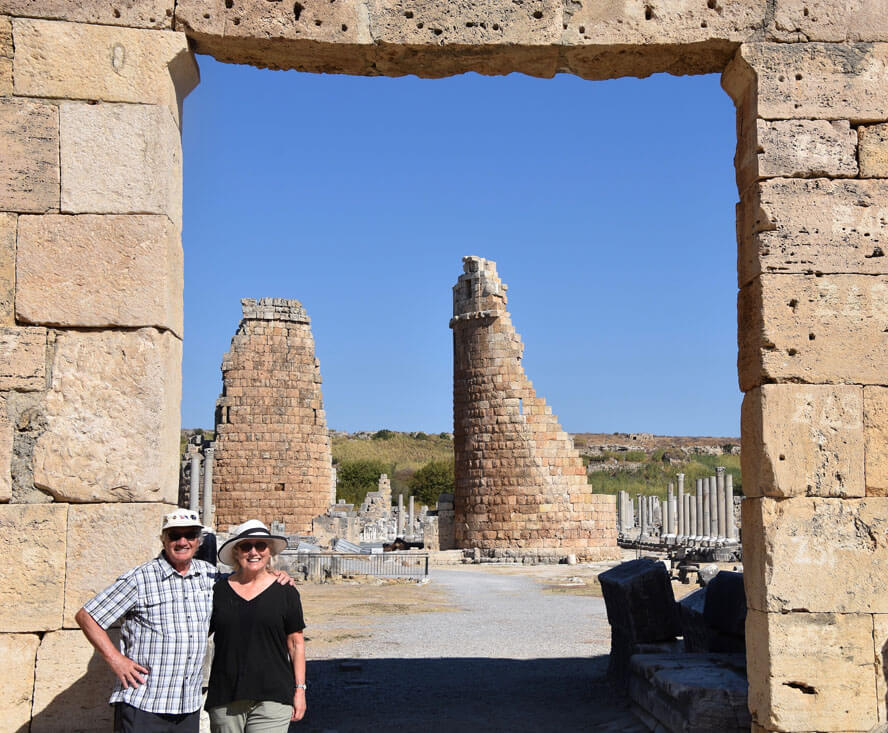 At the Entrance to Perge