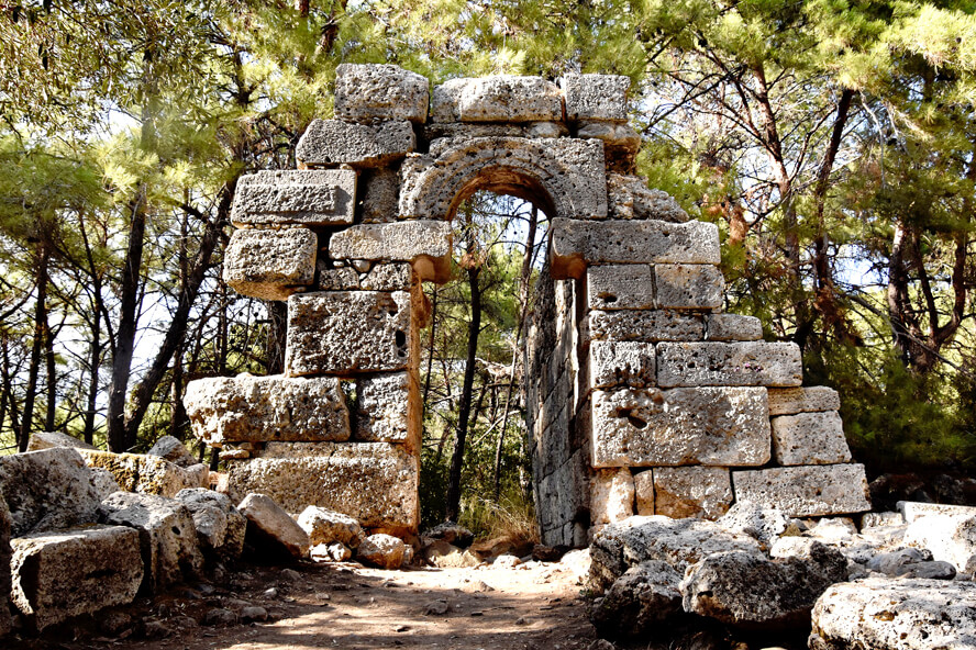 Entrance to Domitian’s Agora