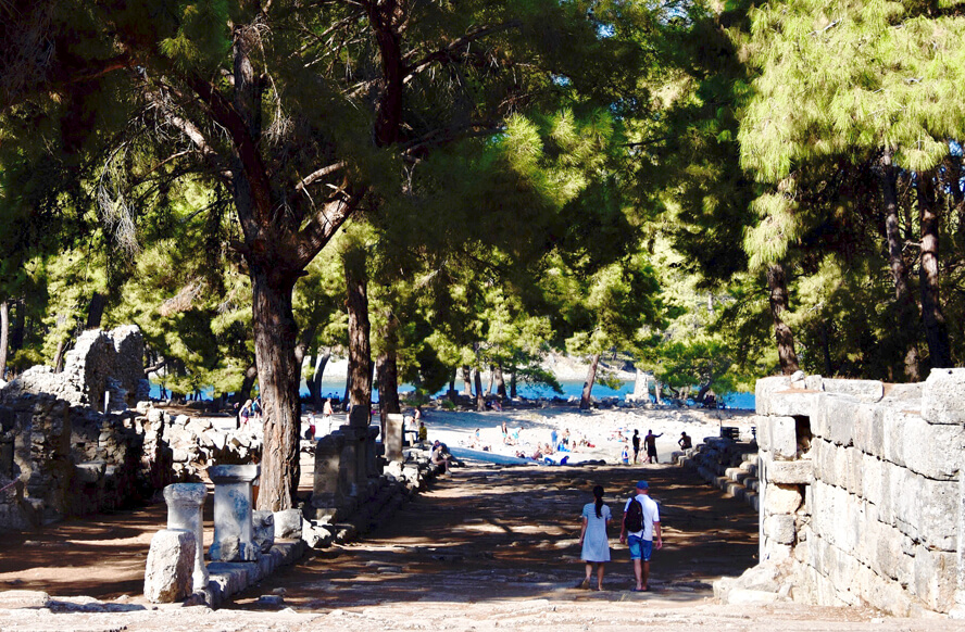 Phaselis Main Street