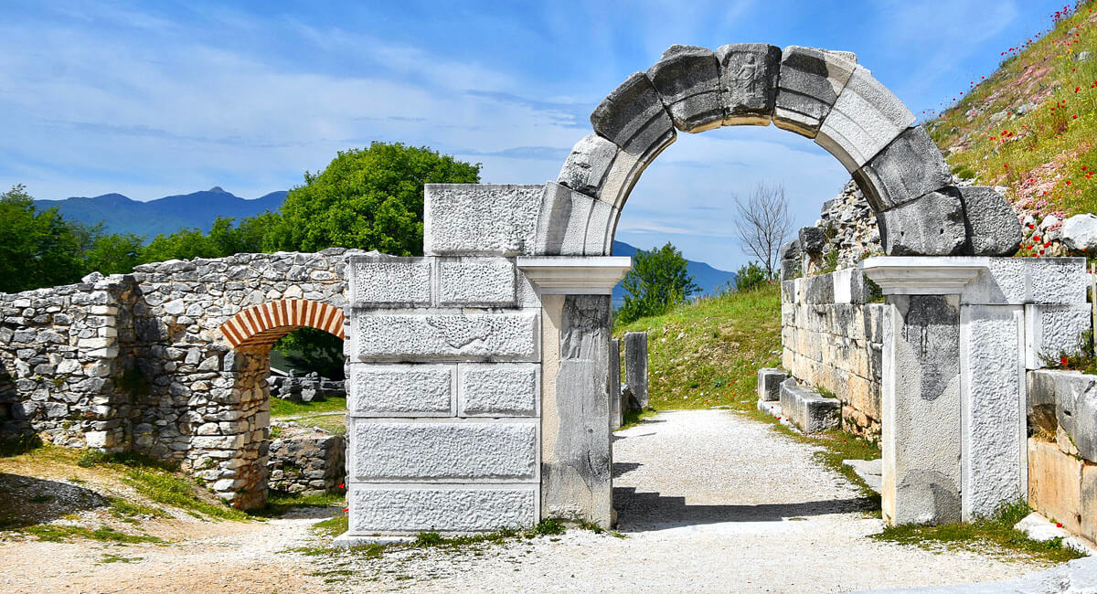 Ancient Archway into Philippi